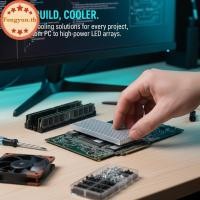 ราคา FENGYUN ฮีทซิงค์อลูมิเนียมอัดที่มีประสิทธิภาพสําหรับ LED IC Cool หม้อน้ําสําหรับ DIY ตู้ไฟ TH (51117192205)