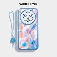 ราคา สําหรับOppo Realme 14T 14X 5G Realme 14 Pro Plus 5G Realme 14 Pro 5G Realme 14 Pro Lite 5G DreamyสีBallโปร่งใสAnti Dropเคสโทรศัพท์ดอกไม้แขวนเชือก (29983921231)