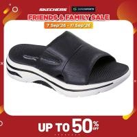 ราคา SKECHERS GOwalk Arch Fit 2 0 Ultra Span II รองเท้าแตะผู้ชาย (57659293331)