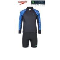 ราคา SPEEDO Long Sleeve Rashguard Jammer Set ชุดว่ายน้ำเด็กผู้ชาย (51460876726)