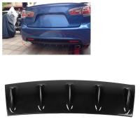 ราคา Aramox Bumper Lip Diffuser Universal สปอยเลอร์ด้านหลัง Shark Fin Deflector 5 ฟัน (42132508795)