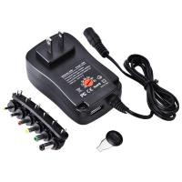 ราคา Eleganthome Universal AC DC Power Adapter Supply 5V 2 1A พอร์ต USB 6 เคล็ดลับ 30W 3V 4 5V 5V 6V 7 5V 9V 12V (41282327137)