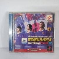 ราคา แผ่นเกมส์ PS1 Game World Soccer Jikkyou Winning Eleven 3 World Cup France 98 PS1 Japan (46515631392)