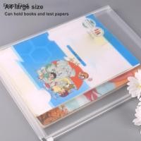 ราคา 2 ชิ้นโปร่งใส A4 A5 A6 ซิปแฟ้มเก็บกระเป๋ากันน้ําเอกสารสําหรับสํานักงานโรงเรียนนักเรียน (47913618483)