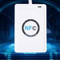 ราคา NFC RFID Reader Writer ACR122U ISO 14443A B ซอฟต์แวร์ฟรีสีขาว (49216271234)