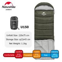 ราคา Naturehike U150 ถุงนอนคอตตอน 4 ฤดู น้ำหนักเบาพิเศษ พับเก็บได้ กันลม สำหรับแคมป์ปิ้ง เดินป่า แคมป์ปิ้งหน้าหนาว (41857647194)