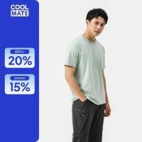 ราคา เสื้อยืดผู้ชาย Basic Cotton 100 220gsm หนานุ่ม Coolmate (53310696451)