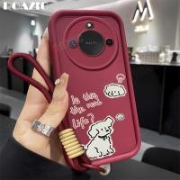 ราคา หรูหราแขวนเคสโทรศัพท์สําหรับ Honor X9c สมาร์ท X60 5G X9c X9b 5G X9a X9 X9 4G 5G หลากสีใหม่น่ารัก Doggie ออกแบบกันกระแทกกันฝุ่นปกอ่อน TY02 (41217478459)