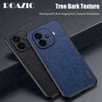 ราคา Tree Bark สําหรับ VIVO iQOO Z9 5G iQOO Z9 Turbo iQOO Z9 Turbo iQOO Z9 Turbo Plus เคสโทรศัพท์หรูหรา Matte Stripes รวมทุกอย่าง Soft Edge เคสกันกระแทก SPB02 (28850002669)