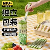 ราคา Niujia Premium ตะเกียบแบบใช้แล้วทิ้งถุงน่องตะเกียบในครัวเรือนเชิงพาณิชย์ที่ถูกสุขอนามัยอาหารจานด่วนตะเกียบไม้ไผ่แต่ละบรรจุหีบห่อ (56116742145)