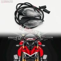 ราคา เหมาะสําหรับ Ducati Street Fighter V4 V2 696 1100 797 821 MTS950 1200R ด้านหน้าด้านหลังไฟเลี้ยว (46166276882)