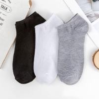 ราคา ถุงเท้าข้อสั้น Man ผู้ชาย cotton 100 ผ้านุ่มลื่น ทนทาน ตรงปก free size ระบายอากาศได้ดี ยืดหยุ่น (46352023182)