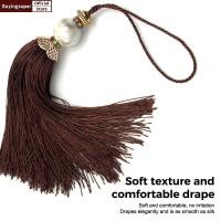ราคา JOE 4 ชิ้น Soft Handmade พู่แขวนห่วง Non fading สําหรับ Key แขวน DIY บุ๊คมาร์ค Lanyard DIY ตกแต่งบ้านประตู LR (54467098179)