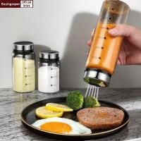 ราคา JOE 200 300 500ml แก้ว Borosilicate สูงเครื่องปรุงรสเกลือ Sesame Solid เครื่องปรุงรสซีลขวดพริกไทยเครื่องเทศ Shaker พร้อมฝาปิดหมุน LR (53767753267)