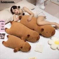 ราคา Aomsom 50 70 90 ซม กอดหมอน Body Giant Sleep Capybara ของเล่นตุ๊กตา การ์ตูนยัดไส้เตียง Creative สี่เหลี่ยมผืนผ้าเบาะตกแต่งบ้าน (28357919668)