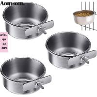 ราคา AOMSOM อาหารนกถ้วยแมวสุนัขนกอุปกรณ์ Anti gnawing สัตว์เลี้ยงกิจกรรมกล่องอาหาร Bird Feeder (56367736902)