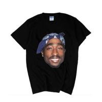 ราคา 2Pac Tupac เสื้อยืดแขนสั้นฟรีสไตล์ Thug Life (57163560325)