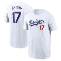 ราคา เบสบอลลีก Dodgers Los Angeles Dodgers 17 Ohtani เสื้อยืดแขนสั้น Otani Shohei (51263629727)