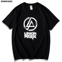 ราคา สีแดงเกาหลี linkin park เสื้อยืดแขนสั้นผู้ชายผู้หญิง linkin park ยุโรปอเมริกันเพลง Rock Band อินเทรนด์ผ้าฝ้ายแท้หลวม (48212164895)