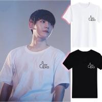 ราคา Exo Second Tour Concert Side Baekhyun Baekhyun เสื้อผ้าสไตล์เดียวกันพิมพ์ตัวอักษรหลวมผู้ชายผู้หญิงเสื้อยืดแขนสั้น Coup (42282346989)