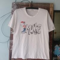 ราคา วินเทจ 90s แท้ เสื้อยืด Fruit of the Loom ลาย Munk Hall 90 91 ตะเข็บเดี่ยว Made in USA ไซส์ L งานคอกระสอบ มีตำหนิ (46017699830)