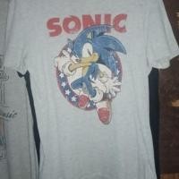 ราคา เสื้อยืด Sonic The Hedgehog ลิขสิทธิ์แท้ สีเทา ไซส์ S ลายสกรีนวินเทจ เสื้อการ์ตูน มือสองสภาพดี (43634186239)