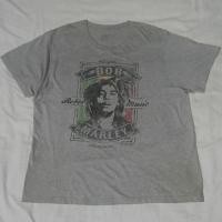 ราคา เสื้อยืด Bob Marley แท้ลิขสิทธิ์ปี 2011 วินเทจเร็กเก้ สีเทา เสื้อยืดมือสองสภาพดี (53267426189)