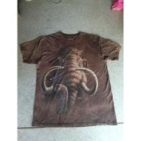 ราคา เสื้อยืดวินเทจ The Mountain ลายช้างแมมมอธ แท้ ไซส์ XL งานเซอร์ (46166128364)