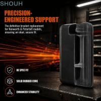 ราคา SHOUH ยางรองกันชนฝากระโปรง 1 คู่ ยาง M75681 L856081 บูชรองรับฝากระโปรง กันชนฝากระโปรงยางสีดําที่เชื่อถือได้สําหรับ Kenworth T680 T880 Peterbilt 567 579 Hood Buffer Swap (58066756999)