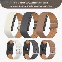 ราคา SHUH สายหนัง PU หนังเปลี่ยนฟิตเนส Tracker Band สายนาฬิกาปรับได้สําหรับอุปกรณ์เสริมวงอัจฉริยะ CIRQA (53617624363)