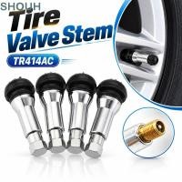 ราคา SHUH 4 ชิ้นยางวาล์ว Stem ซีล Grommet ก้านโลหะ Tubeless ก้านวาล์ว ในตัวแกนวาล์วหมวกหกเหลี่ยมฐานยางยางยางวาล์วผู้โดยสารรถยนต์ใช้ (53367747957)