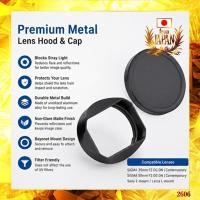 ราคา Haoge LH SM35 Square Lens Hood Cap for Sigma 35 50mm F2 DG DN Sony E Leica L (27574385083)