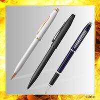 ราคา CROSS CENTURY2 Oil based Pearl White Midnight Black Roller Ball point pen Water based Blue (27031332509)