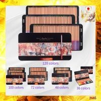 ราคา MARCO Renoir 3100 Oil Colored Pencils Artist Collection 36 48 72 100 120 Colors (51850724320)