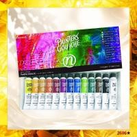 ราคา Nicker Colour PTG13 Painters Gouache Paint Set 13 Colors 12ml Opaque Watercolor (47311748371)
