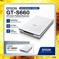 ราคา EPSON GT S660 GT S650 A4 Flatbed Color Scanner 4800dpi USB Powered (48214796822)