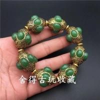 ราคา สไตล์ชาติพันธุ์โบราณทิเบตเงินวินเทจอเนกประสงค์สร้อยข้อมือเงินโบราณผู้ชายและผู้หญิงหลายสมบัติทอสร้อยข้อมือเครื่องประดับสไตล์จี (46967767574)