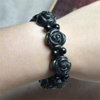 ราคา หยกสีเขียวเข้มธรรมชาติ สร้อยข้อมือดอกกุหลาบ ทิเบต หยก เสิร์ฟ หยก ดอกไม้ สร้อยข้อมือ หมึก สร้อยข้อมือกุหลาบแม่เหล็ก (45911567112)