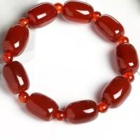 ราคา สร้อยข้อมือลูกปัดถังอาเกตสีแดงน้ําแข็งธรรมชาติพร้อมลูกปัดกลมสีแดง สร้อยข้อมือลูกปัดวินเทจโมราน้ําแข็ง สร้อยข้อมือสไตล์คู่ (40354742452)