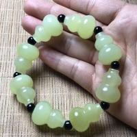 ราคา สร้อยข้อมือน้ําเต้าหยกอัฟกานิสถานธรรมชาติสร้อยข้อมือหยกสีฟ้าและสีขาวสไตล์น้ําเต้า (27175326463)