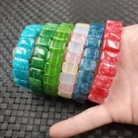 ราคา หยกแถวมือ สร้อยข้อมือหยกควอตซ์สีเขียว สร้อยข้อมือหยกสีเขียวแห้ง (24141109565)