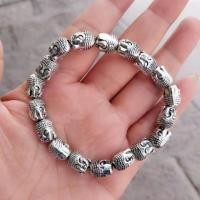 ราคา สร้อยข้อมือเงินทิเบตแบบใหม่ ฝีมือประณีต ออกแบบเป็นศีรษะพระพุทธรูปสองด้าน มีความสวยงามและวัฒนธรรมทิเบต (51958706800)