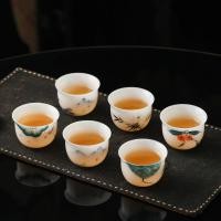 ราคา Ice Pure Jade Porcelain ถ้วยชาเซรามิคขนาดเล็กถ้วยชา Sle ถ้วยมือวาด Lotus Underglaze สีถ้วยสีขาว Porcelain Master ถ้วย PKF7 almari sandal baju perempuan โซฟา (50467219755)