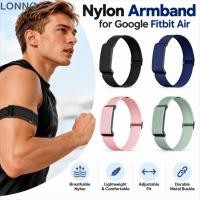 ราคา LONNG Bicep Band ปลอกแขนอ่อนยืดหยุ่น ไนลอนคุณภาพสูง Breathable สายรัดทดแทนแบบปรับได้สําหรับ Google Fitbit Air Fitness Tracker (55117818692)