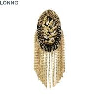 ราคา LONNG ไหล่พู่อินทรธนู อินทรธนูไหล่ที่ถอดออกได้โซ่ยาว เข็มกลัด พลอยเทียม เครื่องประดับเสื้อผ้า (54767597535)