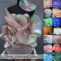 ราคา LONNG จีบผ้า Organza Rainbow Mermaid Handmade ผ้า Creative เงา 100 150 ซม DIY วัสดุเย็บชุดกระโปรงสาว (51067467500)