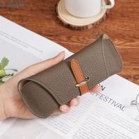 ราคา LONNG กระเป๋าใส่แว่นกันแดด ที่เก็บแว่นตาแว่นตาป้องกันกล่องแว่นตา แฟชั่นแว่นตาหนังแท้น้ําหนักเบาผู้ชาย (50567697732)