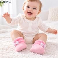 ราคา LONNG รองเท้าเด็กวัยหัดเดินหิมะ 0 12 เดือนฤดูหนาวรองเท้าเด็กแรกเกิด ทนทาน Soft Sole Anti Drop ทารก First Walking รองเท้า (49967855668)