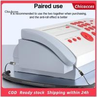 ราคา ChicAcces สายโทรศัพท์ใช้งานง่าย Detangler อุปกรณ์เสริมสายโทรศัพท์แบบหมุนได้ 360 หมุนสายโทรศัพท์ Detangler Rj9 4p4c สายหมุนป้องกันการพันกันสําหรับโทรศัพท์พื้นฐานสําหรับบ้าน (51917326294)