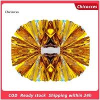 ราคา ChicAcces ลูกบอลดอกไม้เชียร์ลีดเดอร์ ปอมปอมสองหัว ปอมปอมเชียร์ลีดเดอร์สองหัวพร้อมที่จับ ลูกบอลดอกไม้วิญญาณทีมสําหรับงานปาร์ตี้กีฬาเด็กผู้ใหญ่ สีสัน (47316812597)